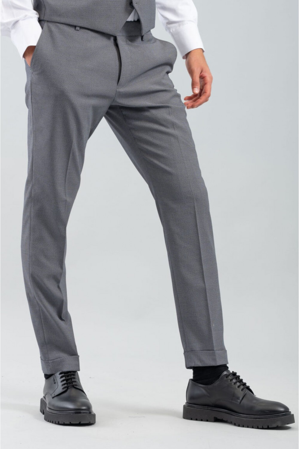 VITTORIO SUIT SLIM FIT GREY 100-2425-ALESIO