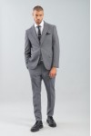 VITTORIO SUIT SLIM FIT GREY 100-2425-ALESIO