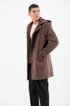VITTORIO COAT BROWN 400-2526-STABIO