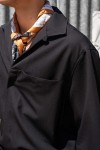 VITTORIO SET SHIRT-PANTS BLACK 300-26-VENTI