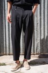 VITTORIO SET SHIRT-PANTS BLACK 300-26-VENTI