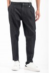 VITTORIO SET OVERSHIRT-PANTS BLACK 300-2526-BAGIO