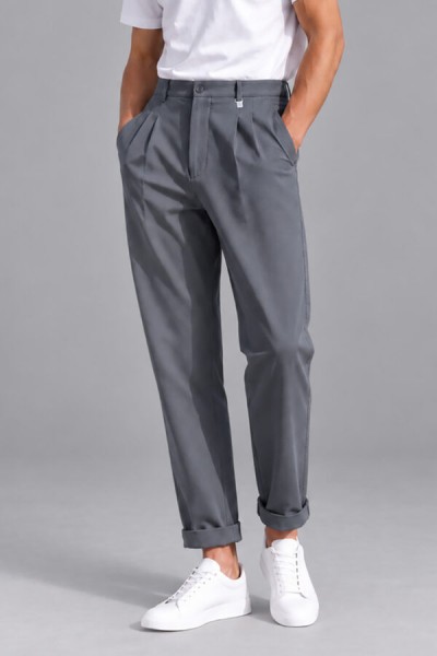 VITTORIO SET OVERSHIRT & PANTS GREY 300-2627-PRIMO