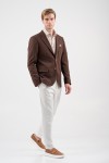 VITTORIO BLAZER SLIM FIT SUNSET BROWN 900-26-SUNSET