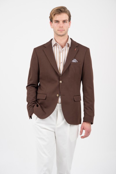 VITTORIO BLAZER SLIM FIT SUNSET BROWN 900-26-SUNSET