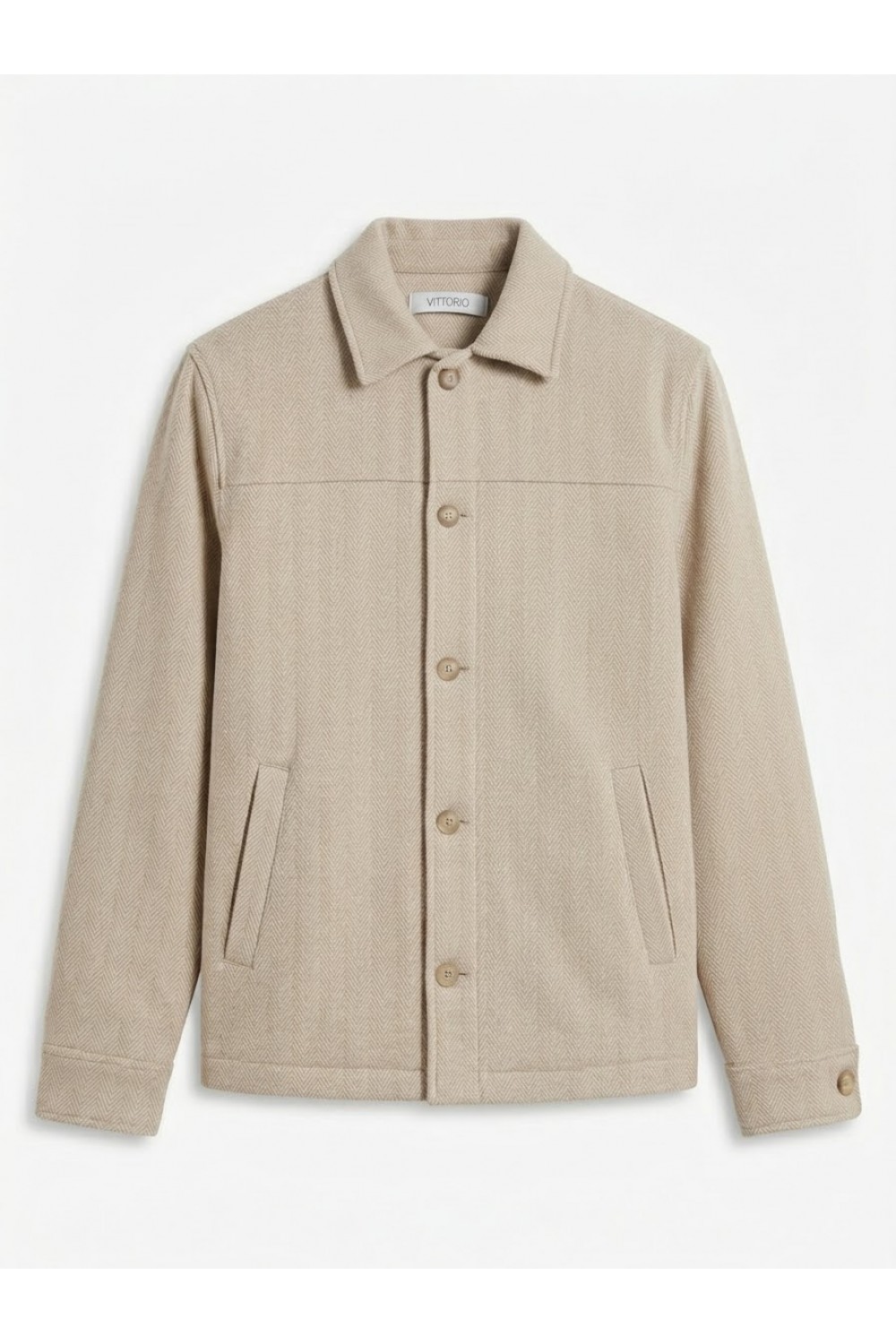VITTORIO BAROSSO JACKET BEIGE 600-2627-BAROSSO