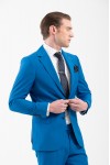 VITTORIO SUIT SLIM FIT DIGIO BLUE 100-25-DIGIO