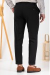 VITTORIO PANT SLIM FIT BLACK 500-25-DIVERSO