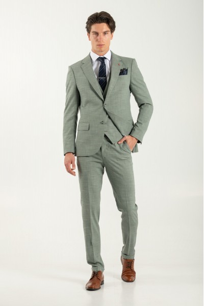 VITTORIO SUIT SLIM FIT ROMA GREEN 100-26-ROMA
