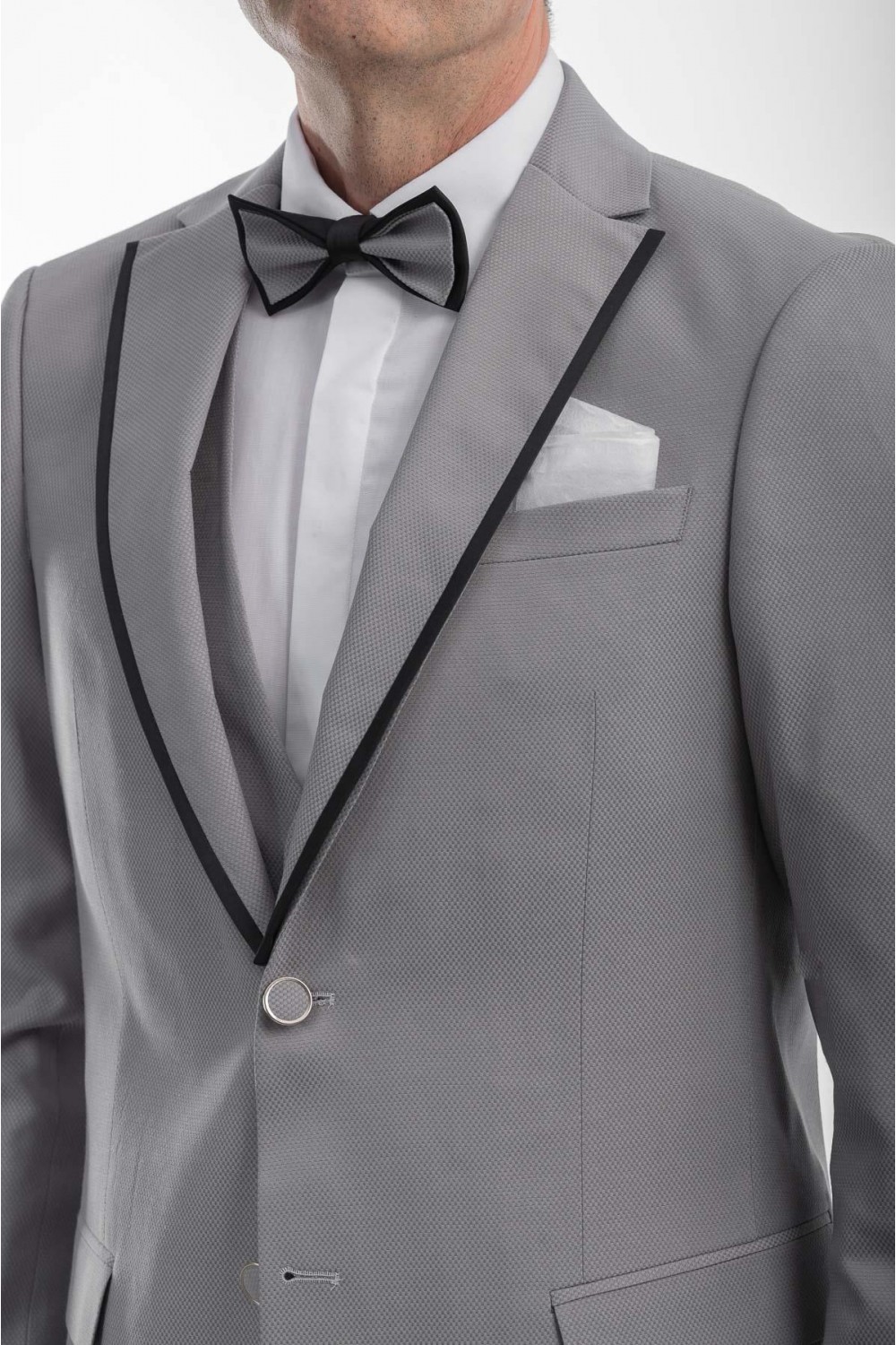 VITTORIO WEDDING SUIT SLIM FIT VENEZZIA GREY 100-24-VENEZZIA