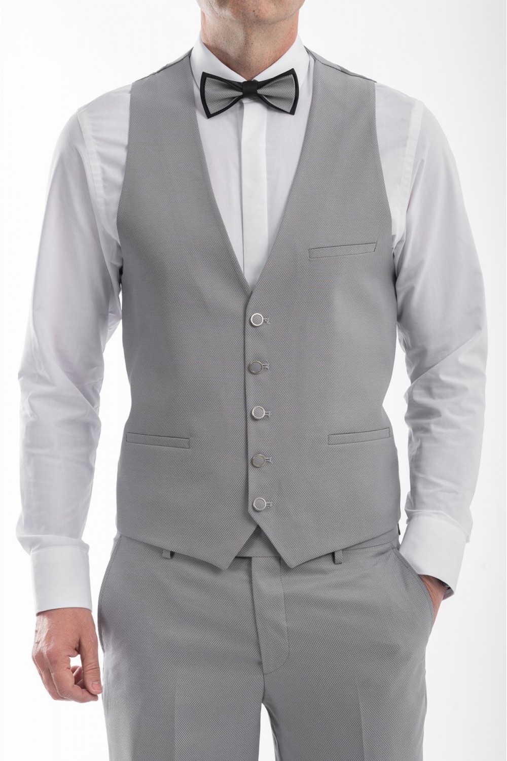 VITTORIO WEDDING SUIT SLIM FIT VENEZZIA GREY 100-24-VENEZZIA