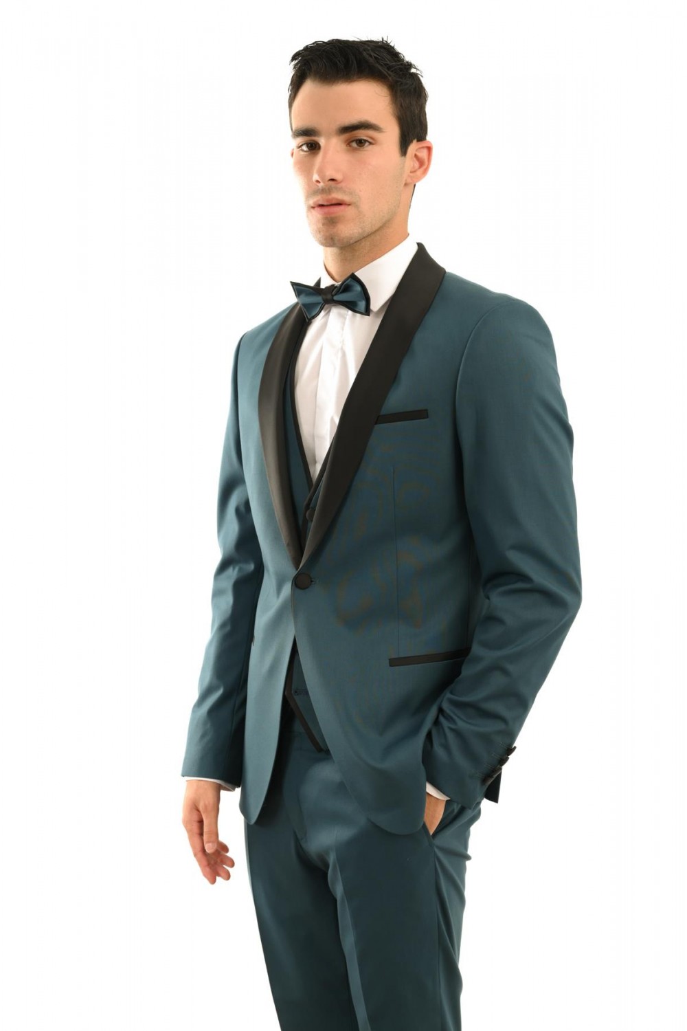 VITTORIO WEDDING SUIT SMOKIN GREEN 100-23-SMOKIN-2