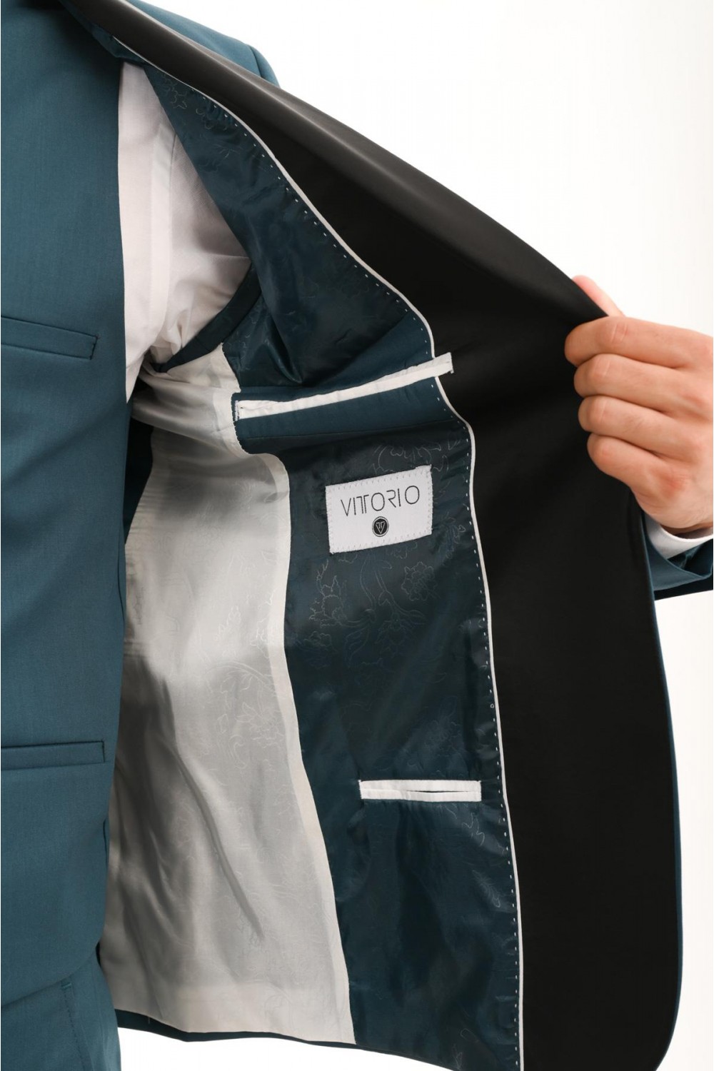VITTORIO WEDDING SUIT SMOKIN GREEN 100-23-SMOKIN-2