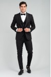 VITTORIO WEDDING SUIT SMOKIN BLACK 100-25-SMOKIN