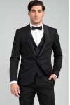 VITTORIO WEDDING SUIT SMOKIN BLACK 100-25-SMOKIN