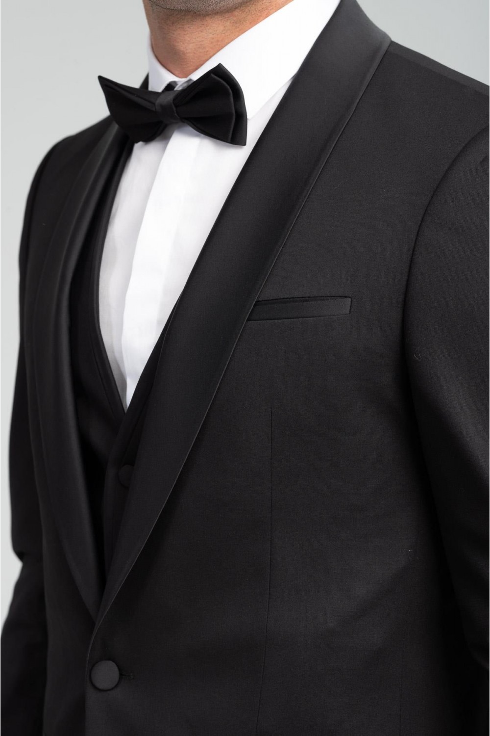 VITTORIO WEDDING SUIT SMOKIN BLACK 100-25-SMOKIN