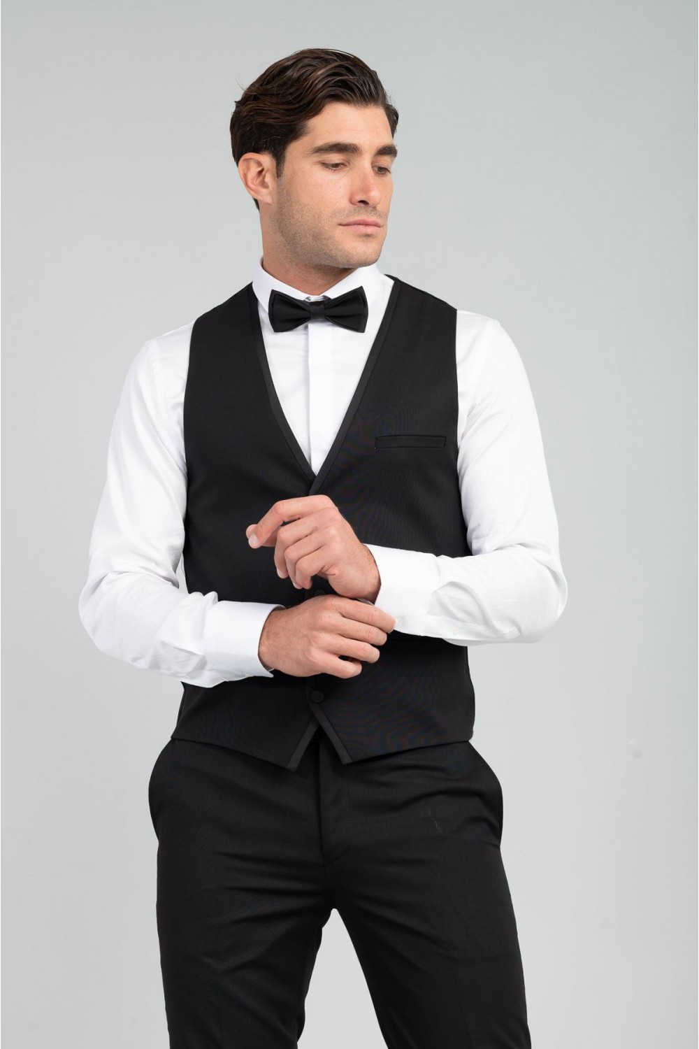 VITTORIO WEDDING SUIT SMOKIN BLACK 100-25-SMOKIN