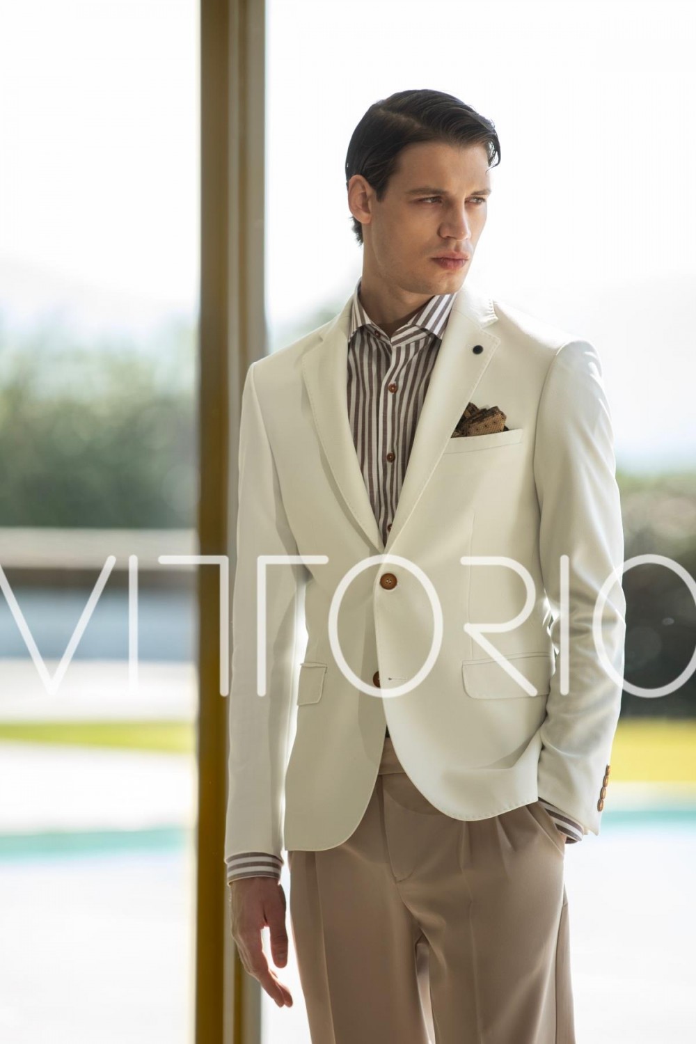 VITTORIO BLAZER SLIM FIT SUNSET STONE 900-24-SUNSET