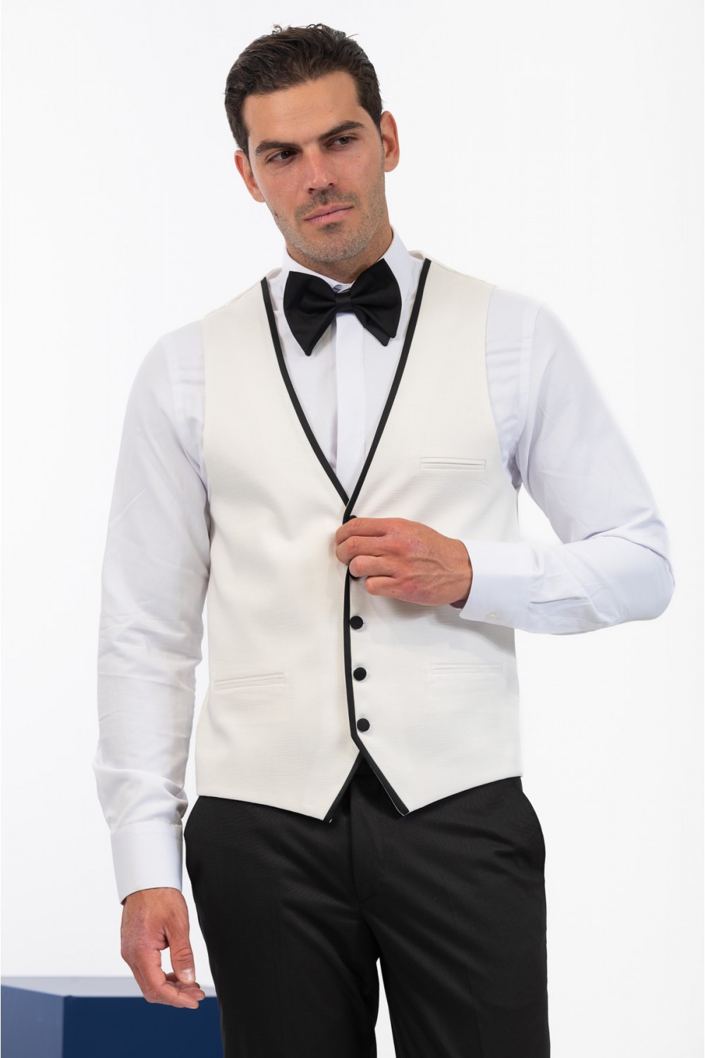 VITTORIO WEDDING SUIT SMOKIN ZAKAR OFF WHITE 100-24-SMOKIN