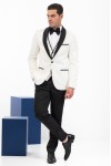 VITTORIO WEDDING SUIT SMOKIN ZAKAR OFF WHITE 100-24-SMOKIN