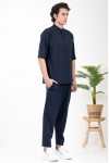 VITTORIO SET SHIRT & PANTS BLUE 300-26-MARE