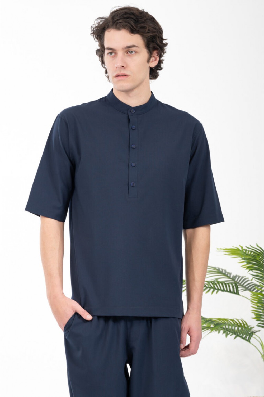 VITTORIO SET SHIRT & PANTS BLUE 300-26-MARE