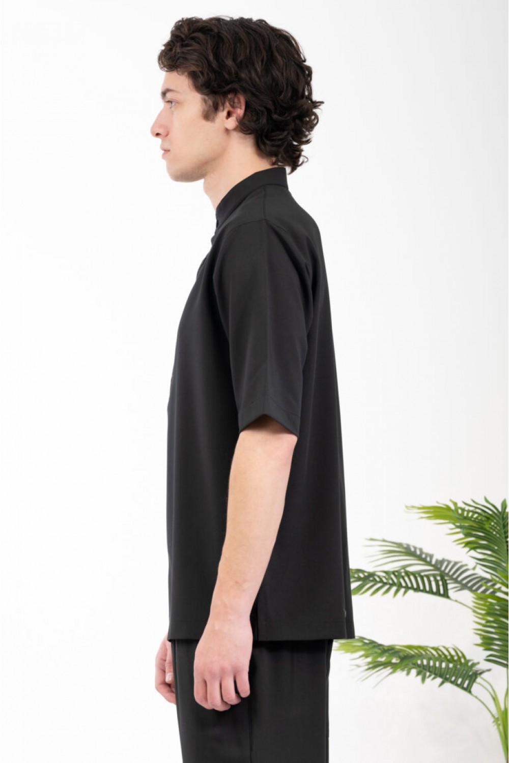 VITTORIO SET SHIRT & PANTS BLACK 300-26-MARE