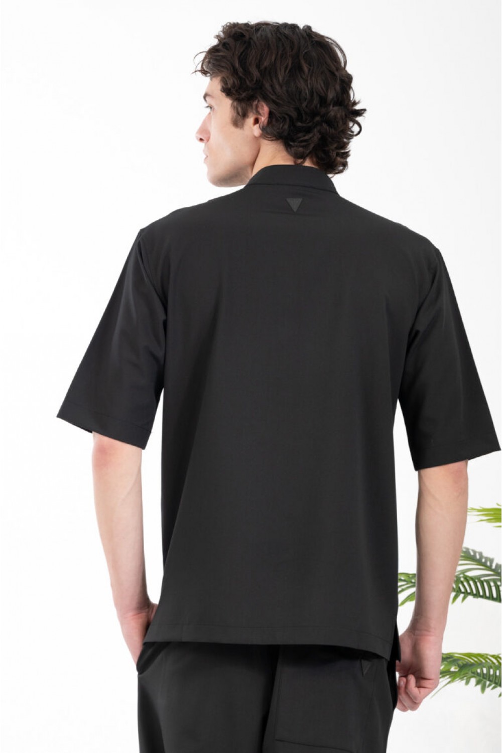 VITTORIO SET SHIRT & PANTS BLACK 300-26-MARE