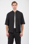 VITTORIO SET SHIRT & PANTS BLACK 300-26-MORRONE