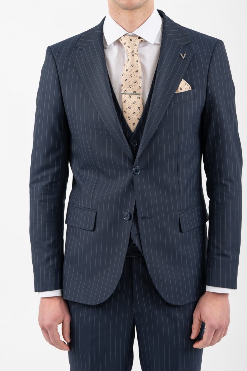 VITTORIO SUIT SLIM FIT BALZANO BLUE 100-26-BALZANO