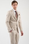 VITTORIO SUIT SLIM FIT BALZANO BEIGE 100-26-BALZANO