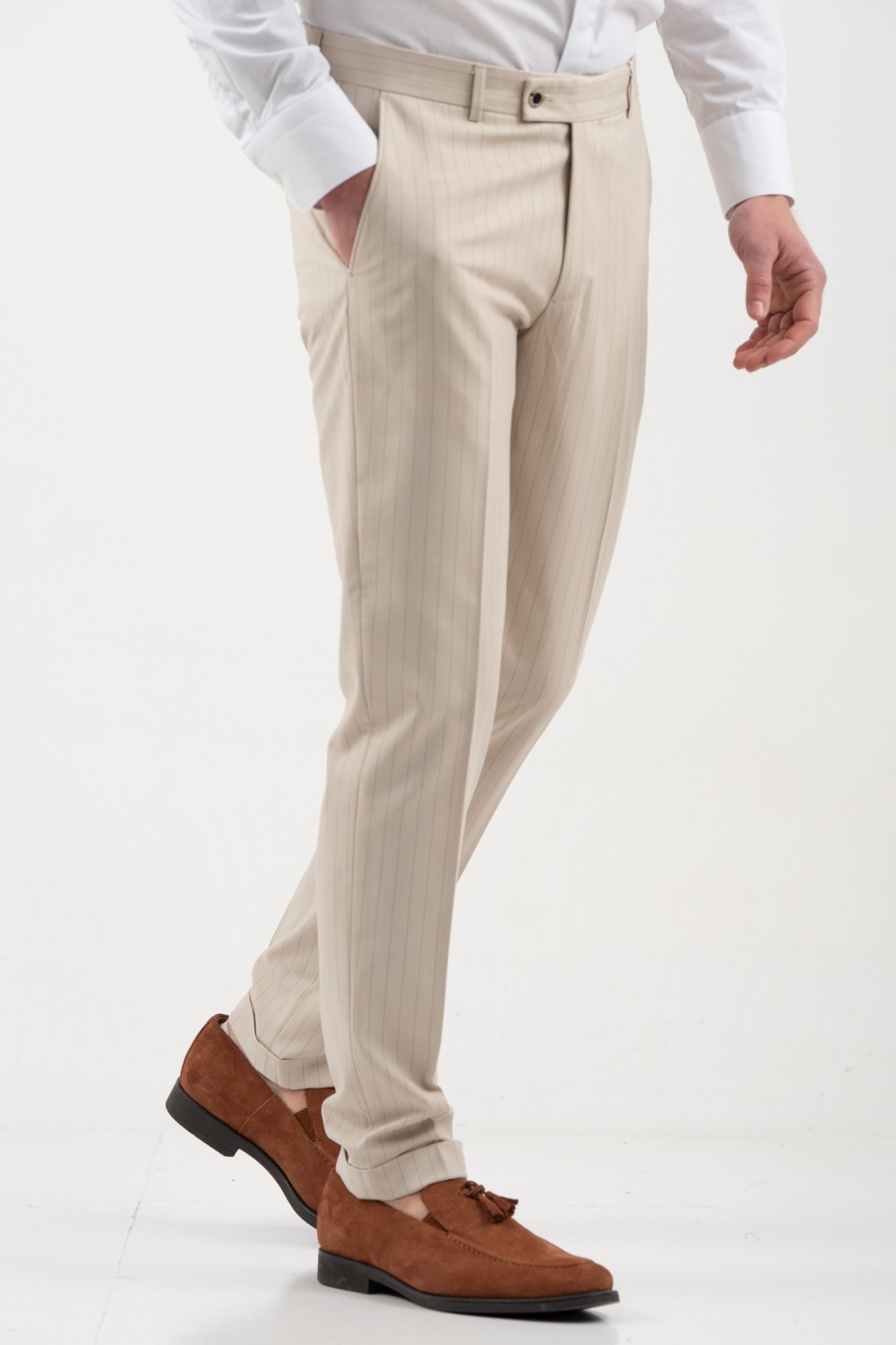 VITTORIO SUIT SLIM FIT BALZANO BEIGE 100-26-BALZANO