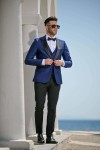 VITTORIO WEDDING SUIT BLUE 100-22-SMOKIN