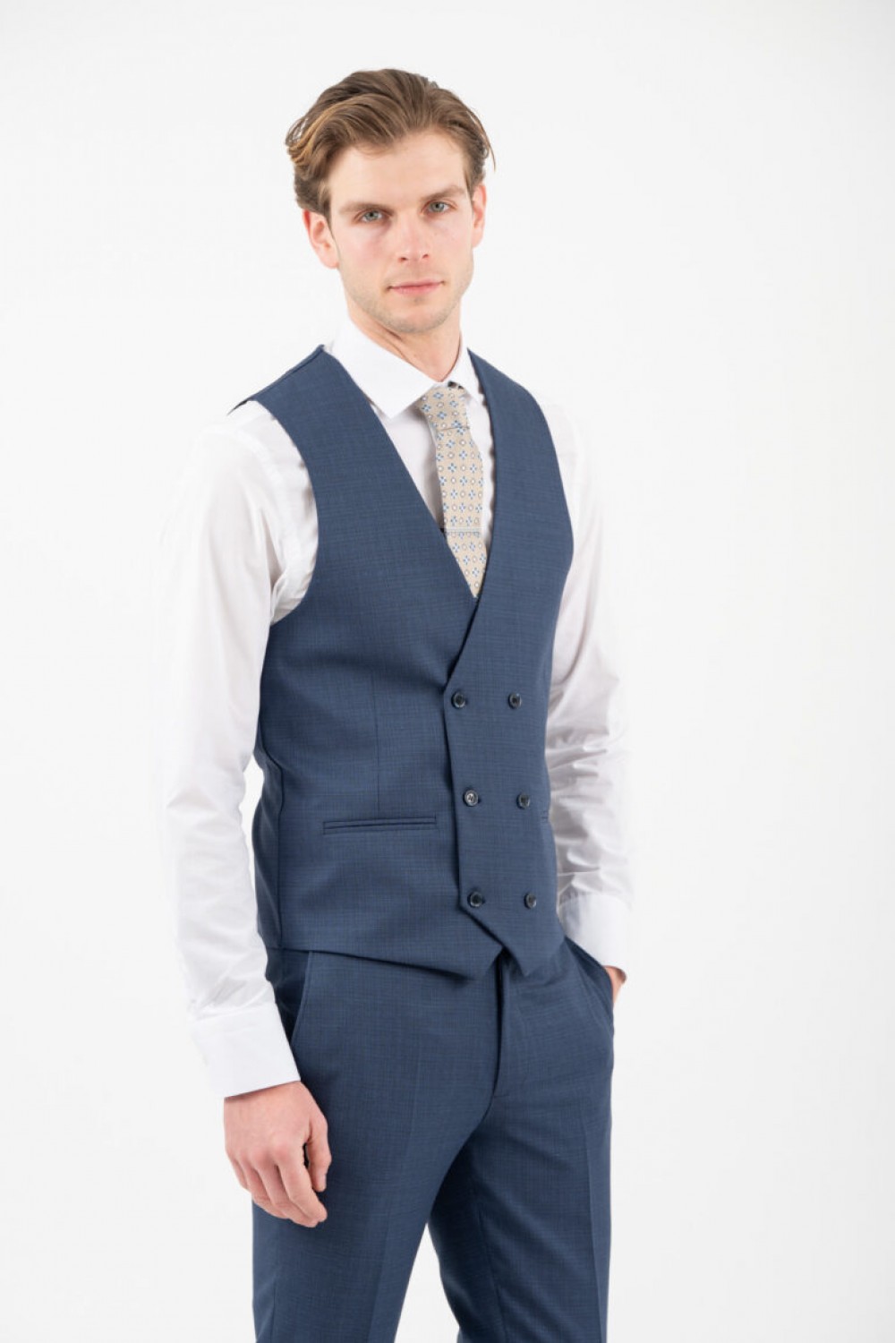 VITTORIO SUIT SLIM FIT PALERE BLUE 100-26-PALERE