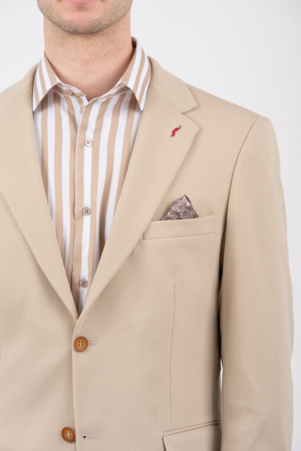 VITTORIO BLAZER SLIM FIT SUNSET BEIGE 900-26-SUNSET