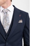 VITTORIO SUIT SLIM FIT ROSSI NAVY BLUE 100-25-ROSSI