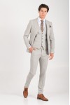 VITTORIO SUIT SLIM FIT ROMA GREY 100-26-ROMA