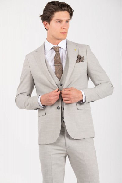 VITTORIO SUIT SLIM FIT ROMA GREY 100-26-ROMA