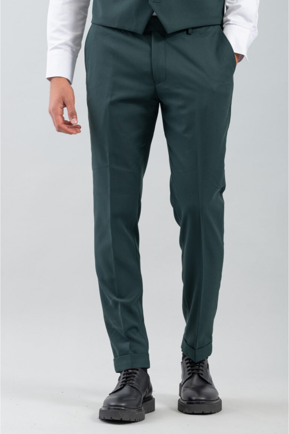 VITTORIO SUIT SLIM FIT ROSSI DARK GREEN 100-25-ROSSI