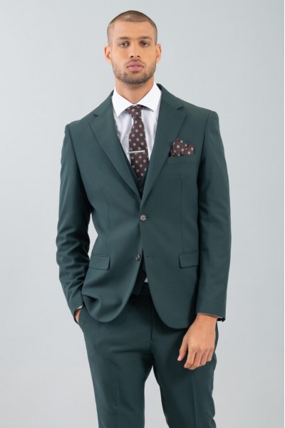VITTORIO SUIT SLIM FIT ROSSI DARK GREEN 100-25-ROSSI