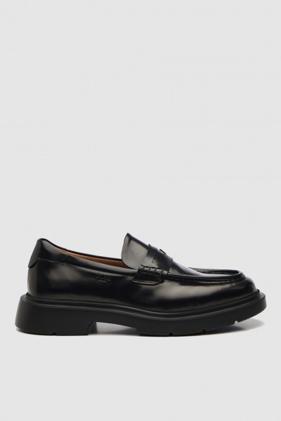 BOSS SHOES LOAFERS BLACK FLORENTIN C7876