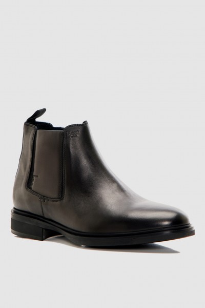 BOSS SHOES DESSERT BOOTS BLACK C7873