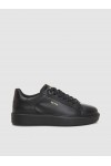 BOSS SHOES LEATHER SNEAKER BLACK GARDA EJ7175