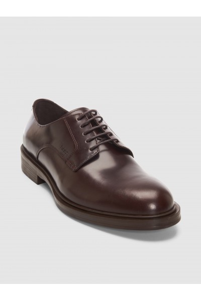 BOSS SHOES LEATHER FORMAL BROWN DAKAR E8042