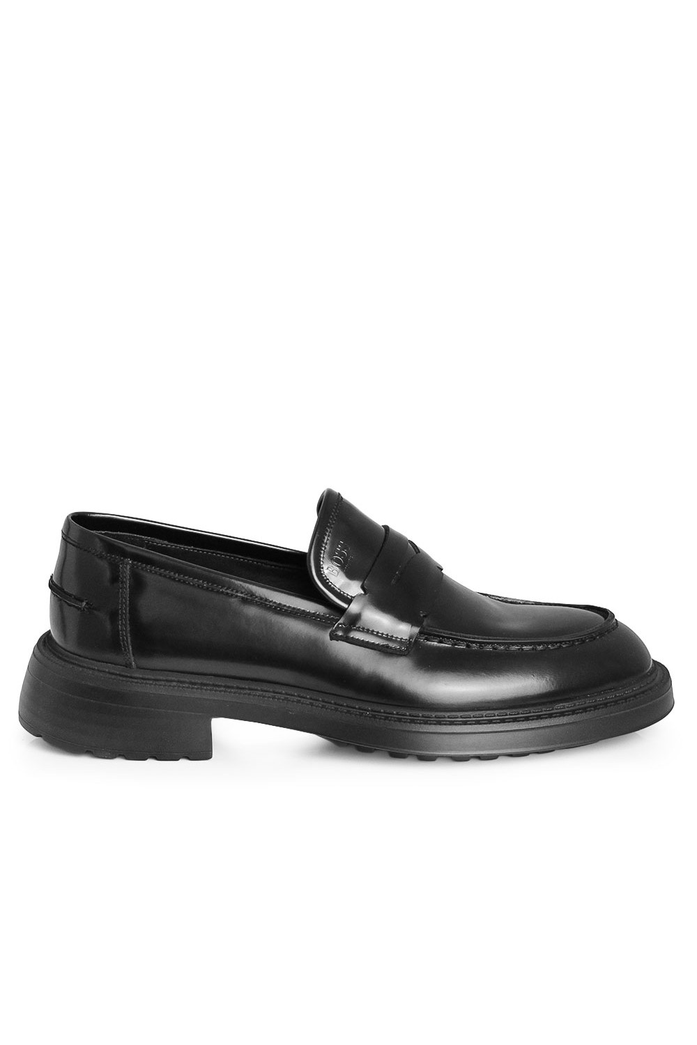 BOSS SHOES LOAFERS BLACK FLORENTIN E8061