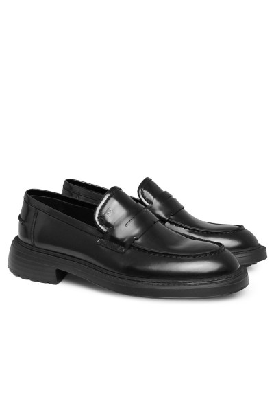 BOSS SHOES LOAFERS BLACK FLORENTIN E8061