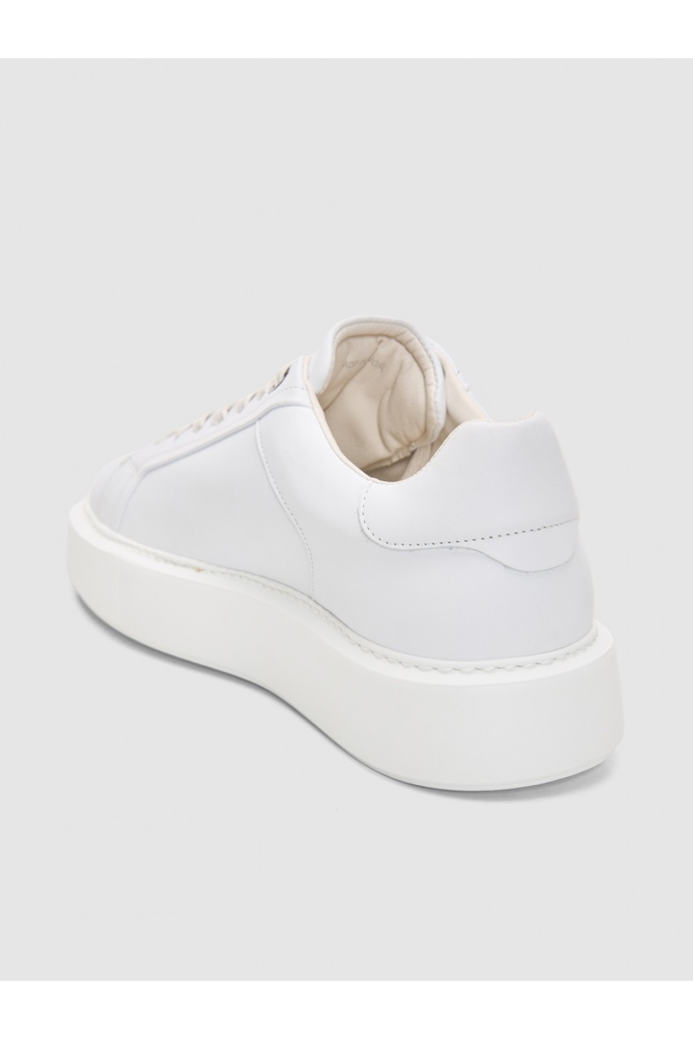 BOSS SHOES LEATHER SNEAKER WHITE GARDA EJ7175