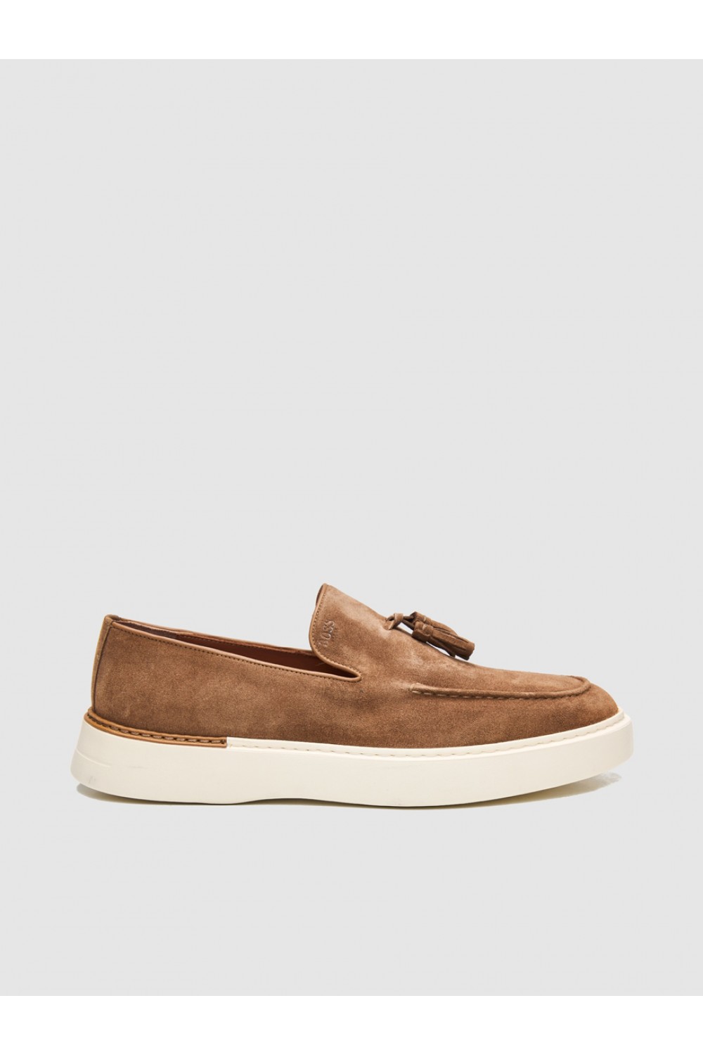 BOSS SHOES MENS LOAFERS IN SIGARO SUEDE D7865SUE