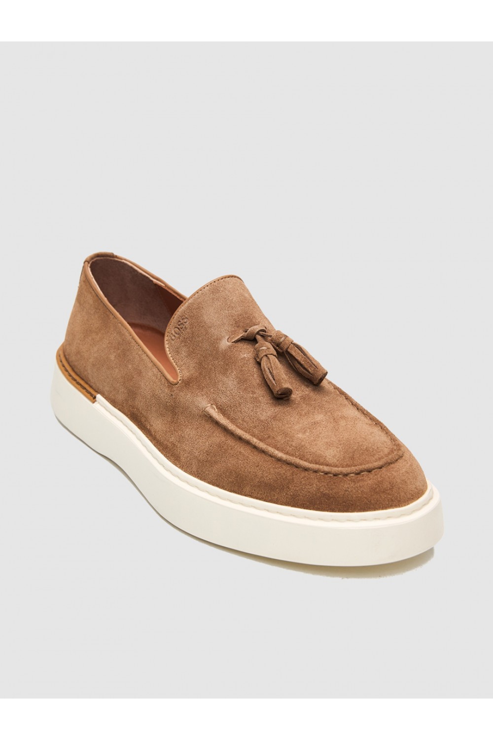 BOSS SHOES MENS LOAFERS IN SIGARO SUEDE D7865SUE