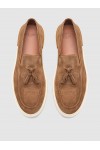 BOSS SHOES MENS LOAFERS IN SIGARO SUEDE D7865SUE